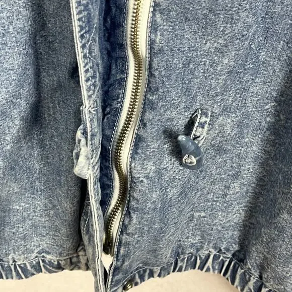 Original Blue Greek Jean Cotton Winter Coat Men's Size 2X Medium Wash - Picture 6 of 13